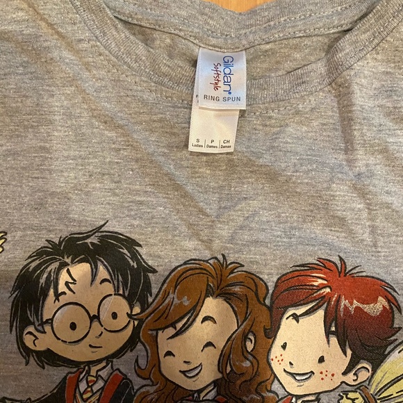 Harry Potter Trio T-Shirt in Gray - Picture 3 of 3